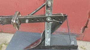 плуг + сцепка своими руками