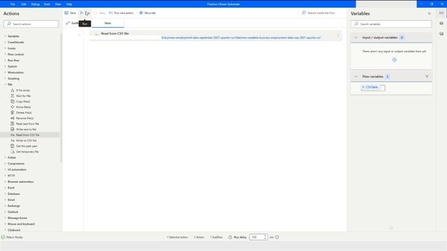 How to read data from CSV/Extract Columns into List in Power Automate Desktop смотреть онлайн