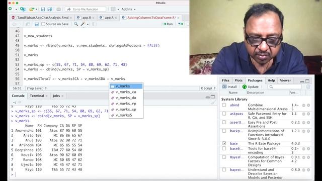 Adding Columns to a Data Frame смотреть онлайн