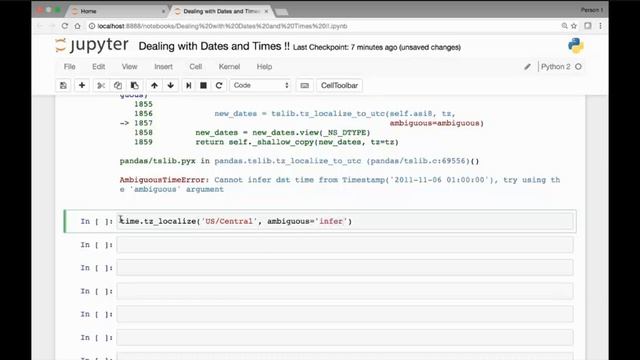 147 Dealing with Time zones Part 2 смотреть онлайн
