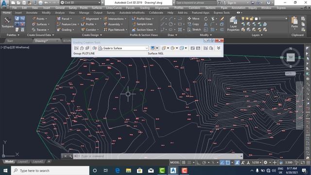 How to calculate Cut and Fill Volume of any plot in Civil 3D смотреть онлайн