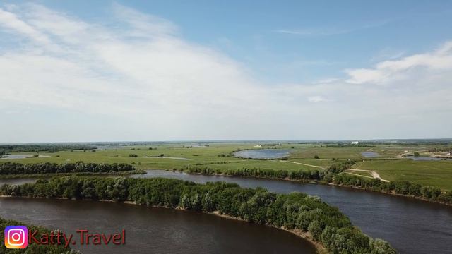 Рязань в 4к. Река Ока с воздуха смотреть онлайн