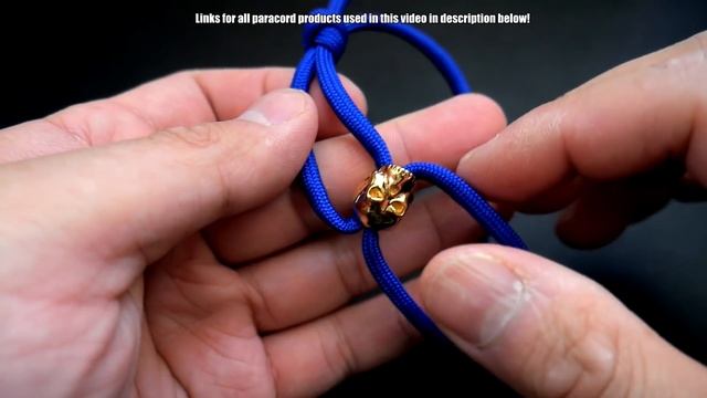 How to Make a Beaded Adjustable Paracord Bracelet Tutorial | Paracord Friendship Bracelet смотреть онлайн