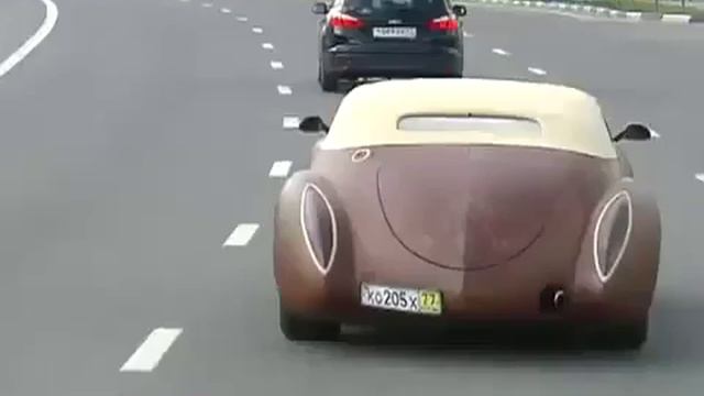 Кожаный кузов автомобиля! ВПЕРВЫЕ!!! смотреть онлайн