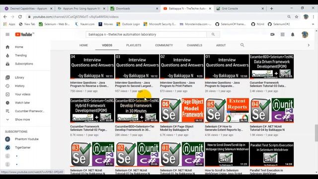 Appium Selenium GRID Tutorial Full Course by Bakkappa N смотреть онлайн