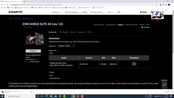 Gigabyte Realtek HD Audio Manager Windows 10