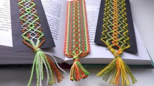 Мастер-класс: Закладки из пряжи