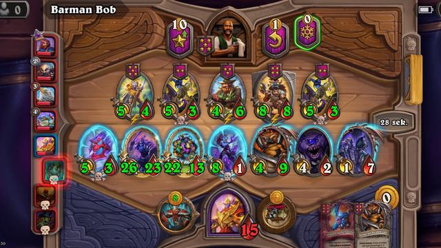 Hearthstone Battlegrounds Faelin Undead Win смотреть онлайн