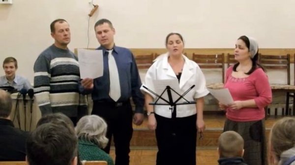 гр. "Надежда" - песня: "Ныне радость стала" (24.12.2016г.)