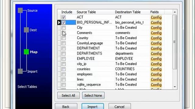 Batch import data from SQLite tables to SQL Server смотреть онлайн