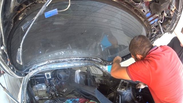 КАК БЫСТРО ДОСТАТЬ ЛОБОВОЕ СТЕКЛО! смотреть онлайн