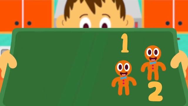 Five Gingerbread Men - The Kiboomers Preschool Songs For Christmas смотреть онлайн