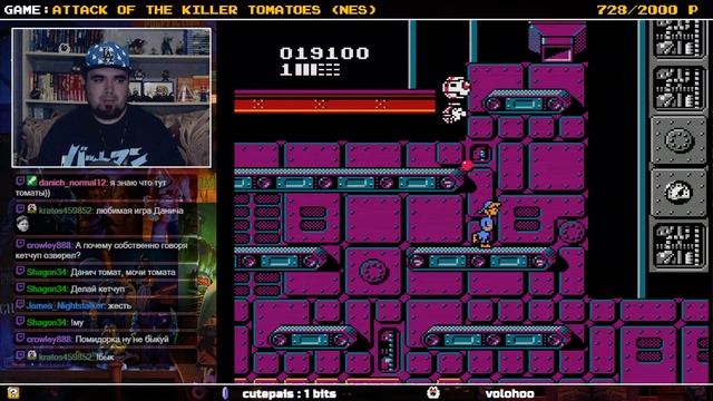 ATTACK OF THE KILLER TOMATOES ► NES ► ПРОХОЖДЕНИЕ ► TRUE ENDING смотреть онлайн