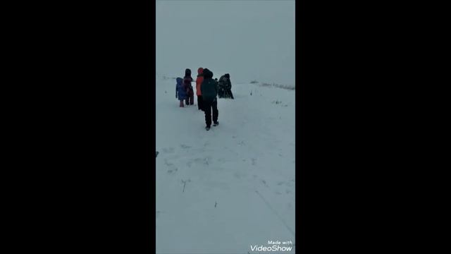 НА УЛИЦЕ БУРАН. А МЫ НА САНКАХ. ВИДЕО ИЗ КАЗАХСТАНА. смотреть онлайн