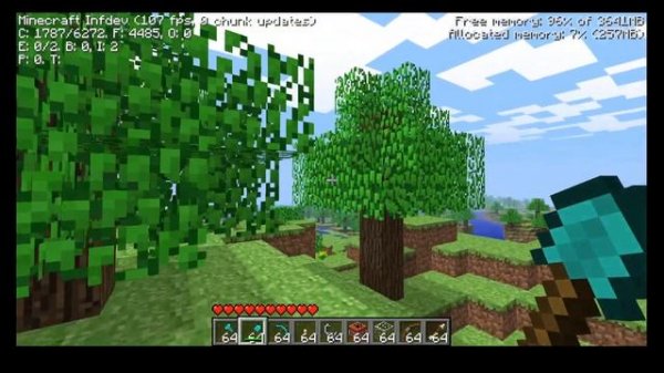 Minecraft world generation history. Minecraft Classic to Minecraft Alpha WITH SOUND!!!