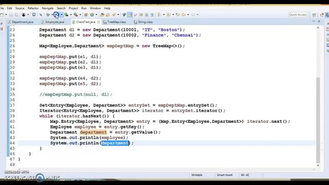 TreeMap internal working in java | TreeMap internal implementation in java смотреть онлайн