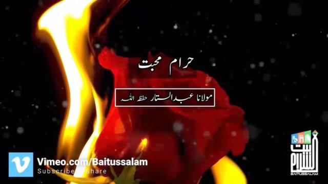 Haram Muhabbat | Maulana Abdus Sattar | Islamic Bayan смотреть онлайн
