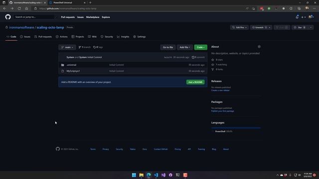 PowerShell Universal Training - Platform - Git смотреть онлайн