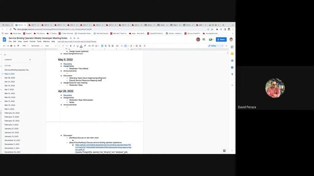 Service Binding Operator Weekly Developer Call (2022-05-05) смотреть онлайн
