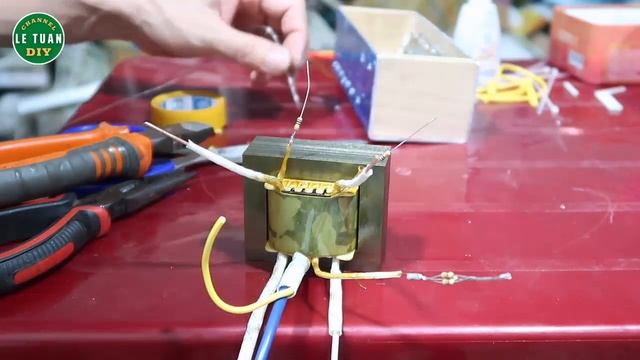 How to make a simple inverter 12 to 220v 3000w 10 d718 No IC part 2 смотреть онлайн