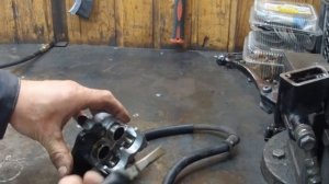 прокачка гидравлического тормоза на скутере