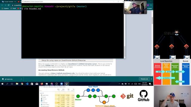 Github | Dars 2 | First commit | (Live Uzbek) смотреть онлайн