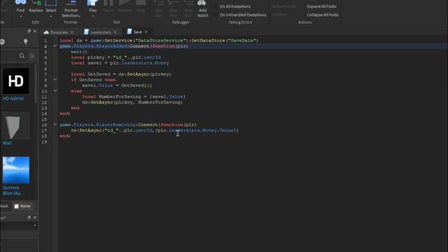 How to make Leaderstats with save in Roblox Studio in 2 minutes| 2021| 4K смотреть онлайн