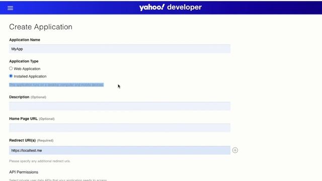 Create A Yahoo Developer App Without A Redirect URI смотреть онлайн