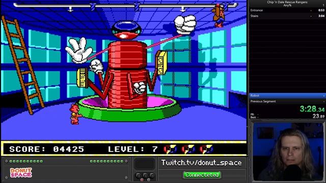 Speed Run - Chip 'n Dale Rescue Rangers:The Adventures in Nimnul's Castle смотреть онлайн