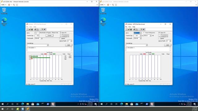 VM performance on a VMware vSphere 7 VMFS 6 datastore on 512e and 4Kn drives смотреть онлайн