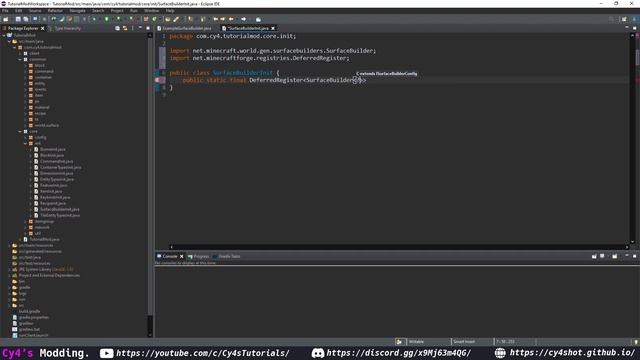 Minecraft Modding Tutorial 1.16 | 25.0 - Surface Builders смотреть онлайн