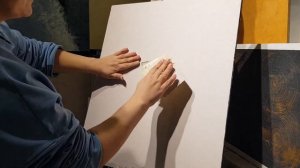 Декоративная штукатурка за дешево/Губкой
