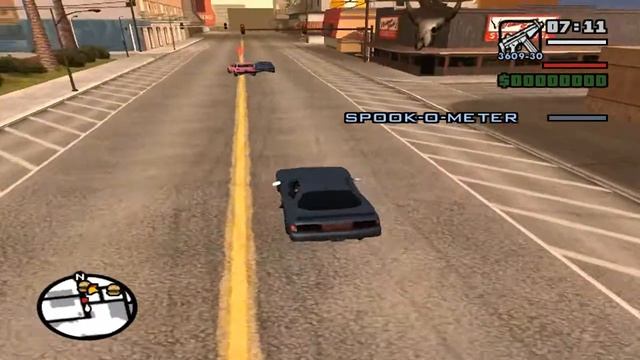GTA SA: Cashless CJ gets the gimp suit for free смотреть онлайн