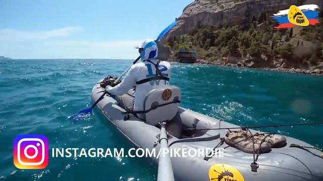 Морская рыбалка на Черном море на #Фишкаяке смотреть онлайн