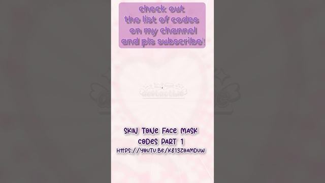 part 1 of skin tone face mask 4 #roblox #roleplay #robloxedits #bloxburg berry avenue #shorts смотреть онлайн
