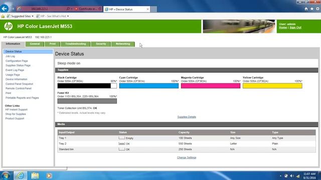 Setting the Wireless Direct Connection Method on HP Enterprise Printers | HP Printers | HP смотреть онлайн