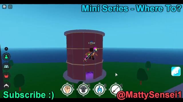 Mini Series - Where To? Black Flame Pit 100M Anime Fighting Simulator смотреть онлайн