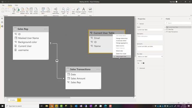 Secure the Sensitive Data in Power BI Data Masking better with Row Level Security смотреть онлайн