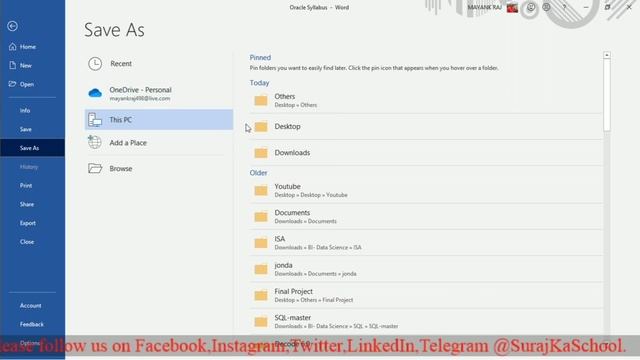 How to convert Word to PDF without any Software(हिंदी में)||Word file को PDF में कैसे convert करें смотреть онлайн