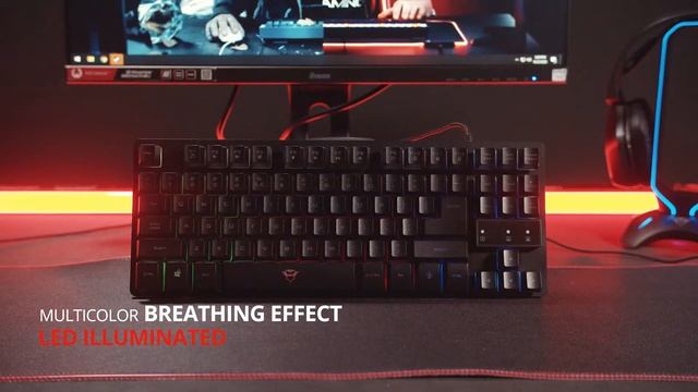 GXT 833 Thado TKL Illuminated Gaming Keyboard смотреть онлайн
