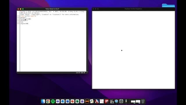Creating a 8-Pointed Star with Python Turtle | Tutorial смотреть онлайн