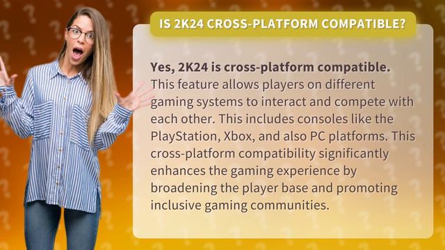 Is 2K24 cross-platform compatible? смотреть онлайн