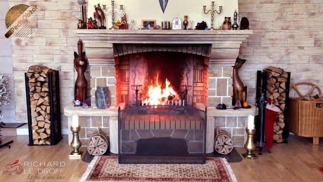 Открытый французский камин JONCHERE 267. Подарок для души и интерьера. Richard Le Droff (Франция) смотреть онлайн