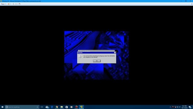 Windows 95 - Installation in VMware смотреть онлайн