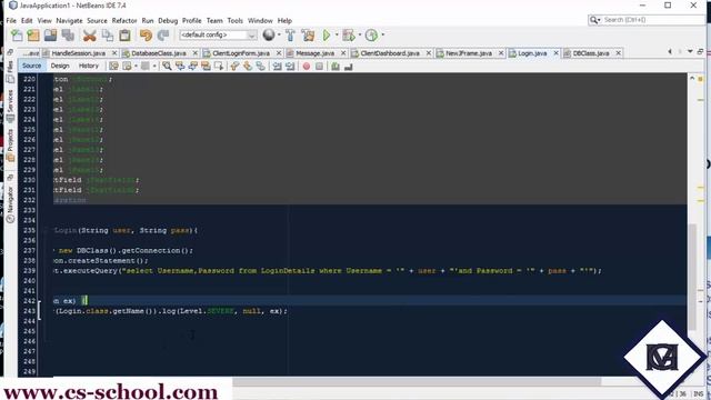 How To Create A Login Form In Java Using MySQL - 6 - Confirming the User смотреть онлайн