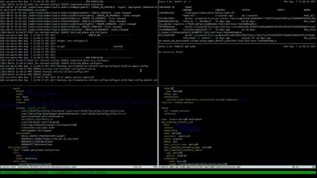 TripleO Undercloud deploying mariadb on kubernetes смотреть онлайн