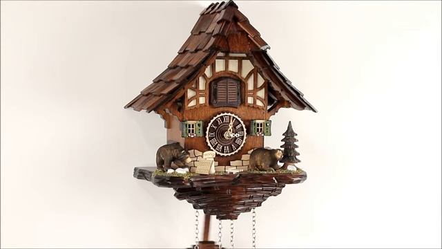 Часы с кукушкой Trenkle 4201 QM мелодия бой