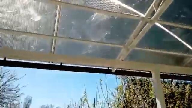 Навес из поликарбоната