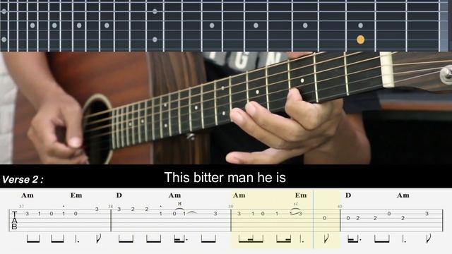 The Unforgiven - Metallica | EASY Guitar Lessons TAB - Guitar Tutorial смотреть онлайн