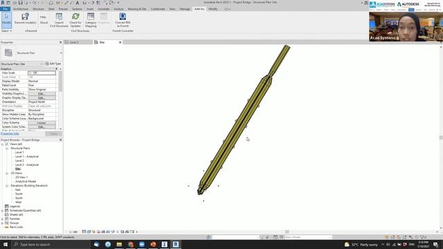 Bridge From InfraWorks Into Revit With Structural Detailing смотреть онлайн
